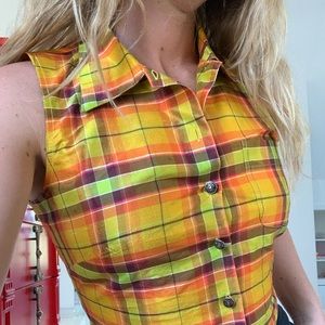 vintage 90s moschino crop top